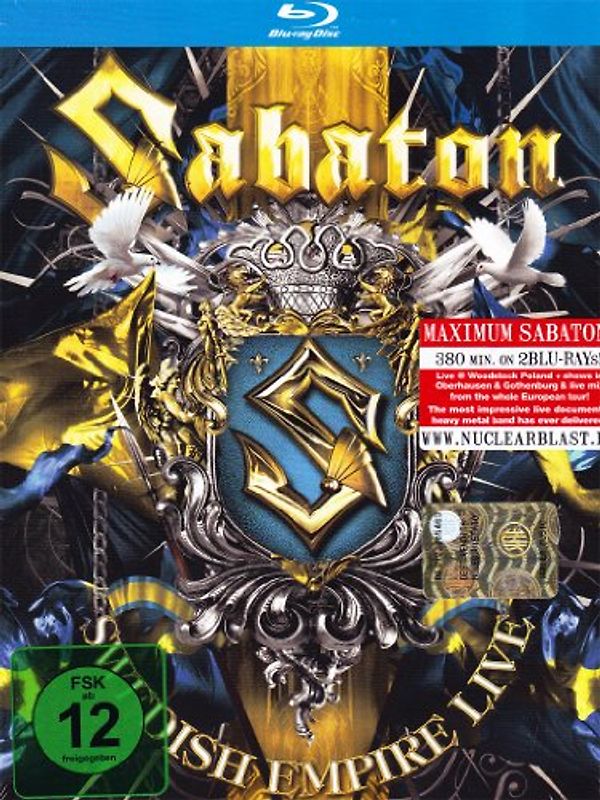 Sabaton - Swedish Empire Live [2 Discs]