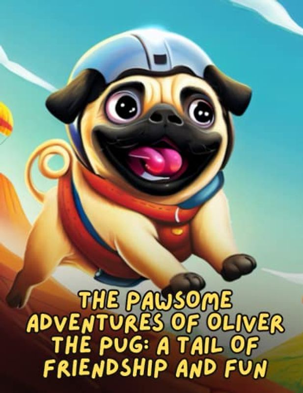 The Pawsome Adventures of Oliver the Pug - A Tail of Friendship and Fun: Short Story for kids about Pug, Perseverance & Self-Confidence I A Motivational Book For kids I Gift for kids