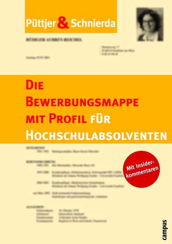 Die Bewerbungsmappe mit Profil für Hochschulabsolventen