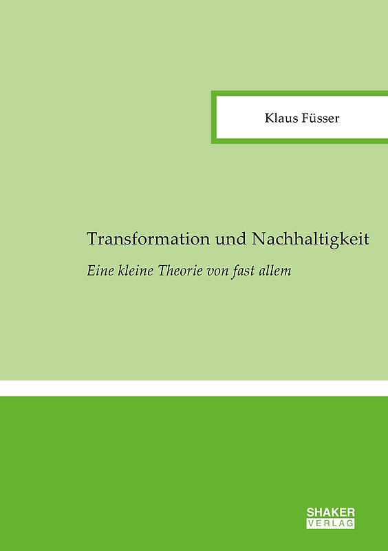 Transformation und Nachhaltigkeit