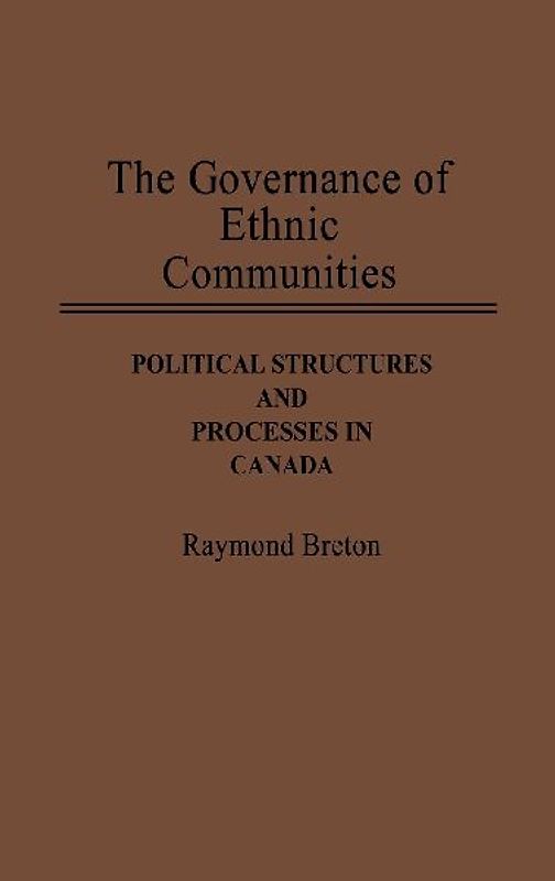 The Governance of Ethnic Communities
