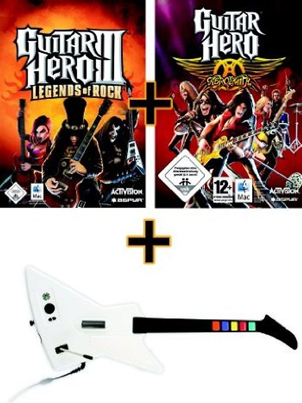 Guitar Hero III + Guitar Hero Aerosmith MacOS