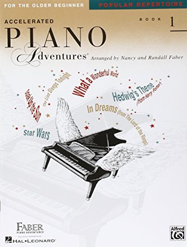 Faber Piano Adventures: Accelerated Piano Adventures For The Older Beginner: Popular Repertoire, Book 1