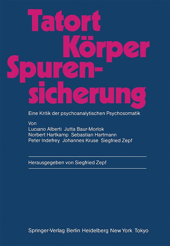 Tatort Körper — Spurensicherung