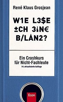 Wie lese ich eine Bilanz