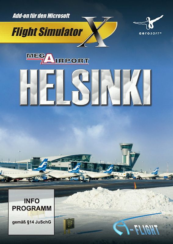 Flight Simulator X: Mega Airport Helsinki [AddOn] PC Spiele