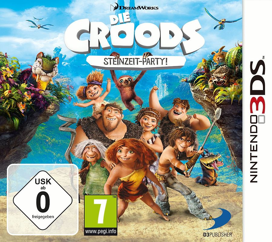 Die Croods: Steinzeit Party! Nintendo 3DS
