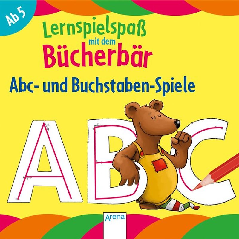 ABC-und Buchstaben-Spiele. Lernspielspaß mit dem Bücherbär
