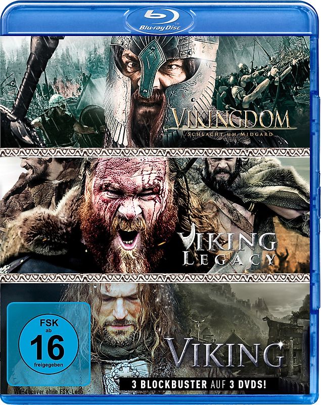 Vikingdom / Viking Legacy / Viking [3 Discs] Blu-ray Disc
