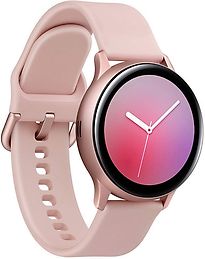 Image of Samsung Galaxy Watch Active2 40 mm aluminium kast goud op sportbandje goud [wifi + 4G] (Refurbished)
