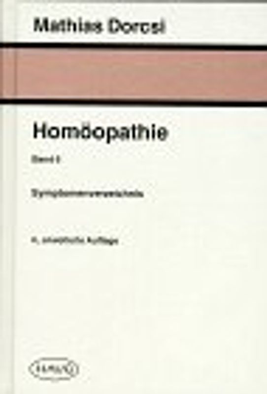 Lernbuchreihe Homöopathie / Symptomenverzeichnis