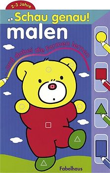 Schau genau! Malen. Formen lernen. 2-3 Jahre