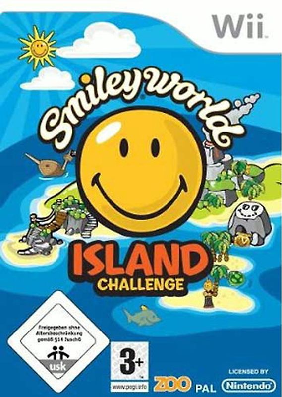 Smiley World Island Challenge Nintendo Wii