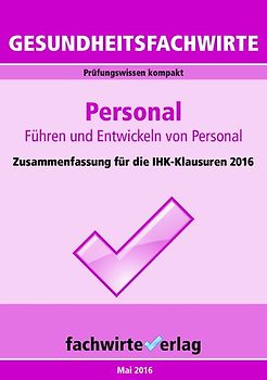 Gesundheitsfachwirte: Personal