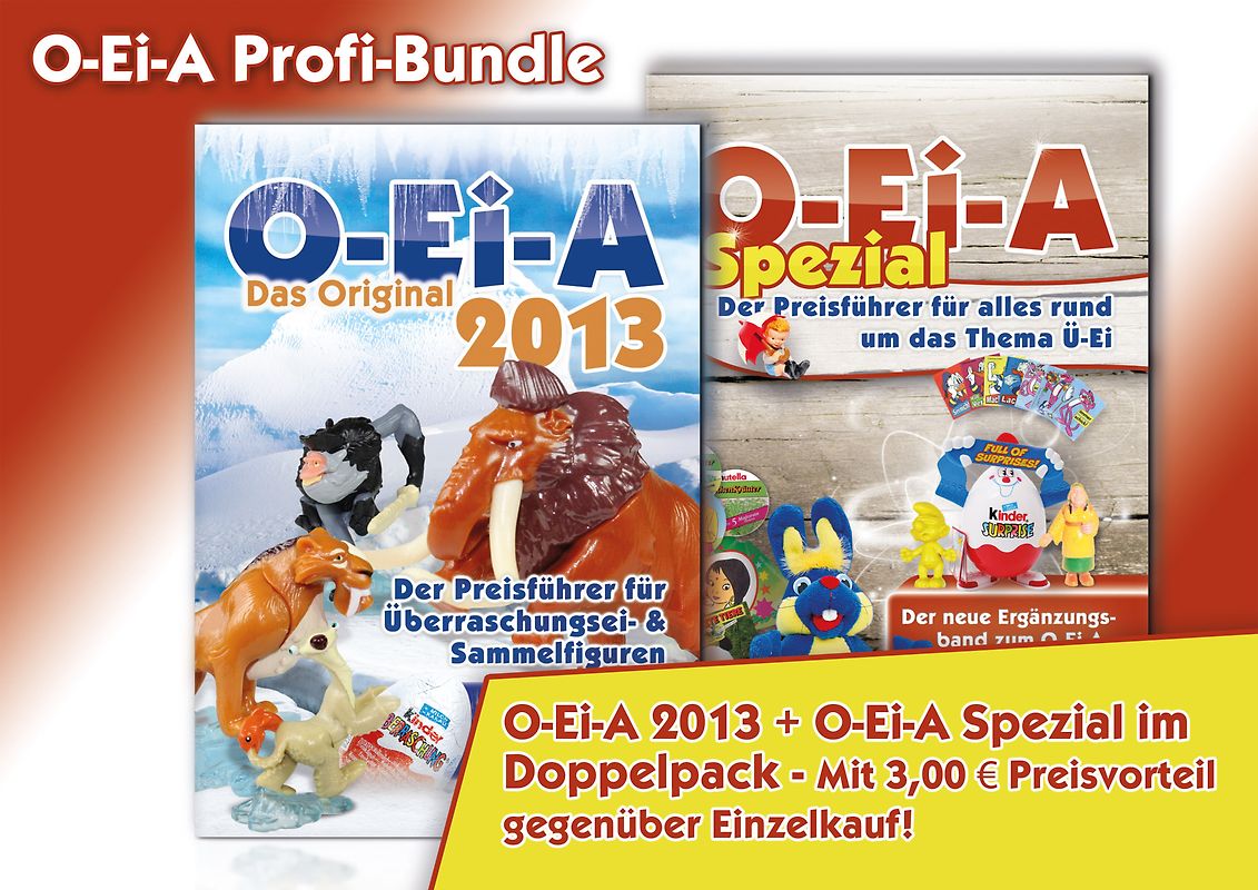 O-Ei-A Profi-Bundle - O-Ei-A 2013 und O-Ei-A Spezial im Doppelpack