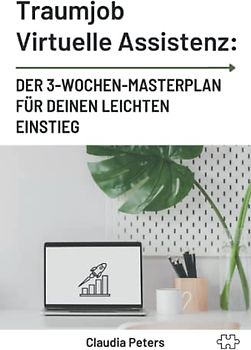 Traumjob Virtuelle Assistenz: Der 3-Wochen-Masterplan für deinen leichten Einstieg