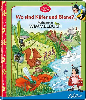 Wo sind Käfer und Biene? Mein erstes Wimmelbuch