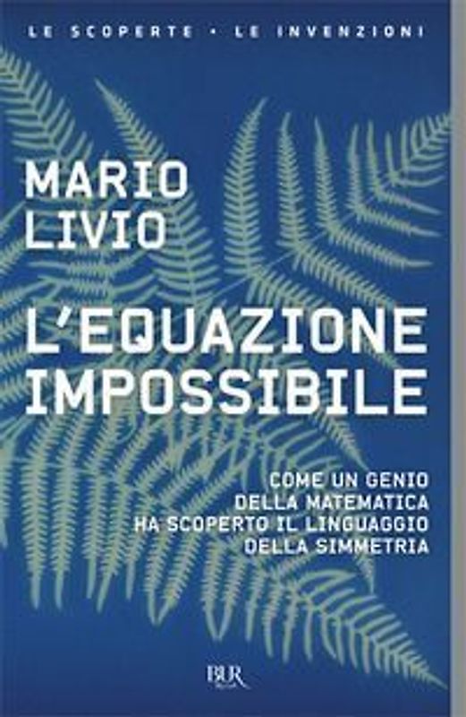L' equazione impossibile. Come un genio della matematica ha scoperto il linguaggio della simmetria