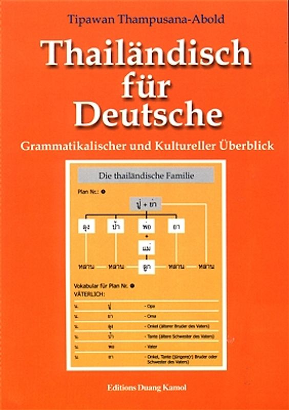 Thailändisch für Deutsche. Grammatikalischer und Kultureller Überblick / Thailändisch für Deutsche. Grammatikalischer und Kultureller Überblick