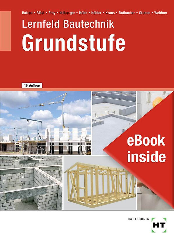 eBook inside: Buch und eBook Lernfeld Bautechnik Grundstufe