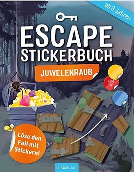 Escape-Stickerbuch – Juwelenraub