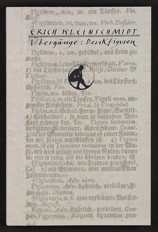 Übergänge: Denkfiguren