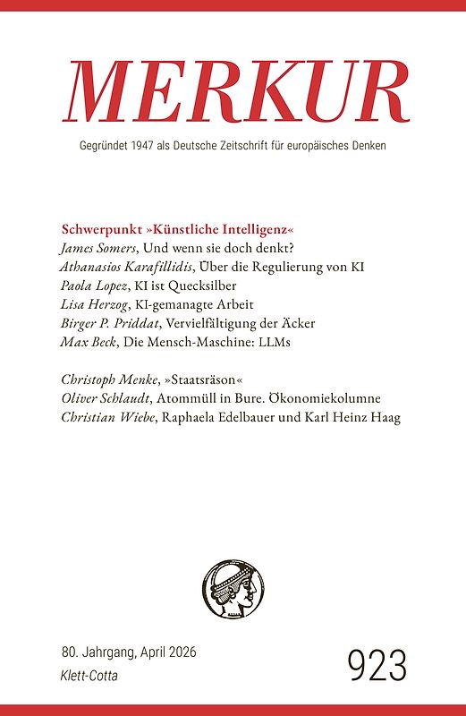 MERKUR 4/2026, Jg.80