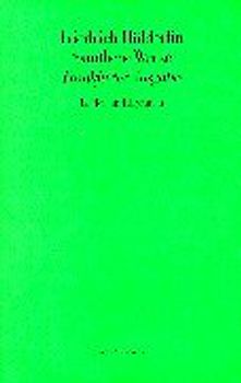 Sämtliche Werke. Frankfurter Ausgabe. Historisch-Kritische Ausgabe / Lieder und Hymnen