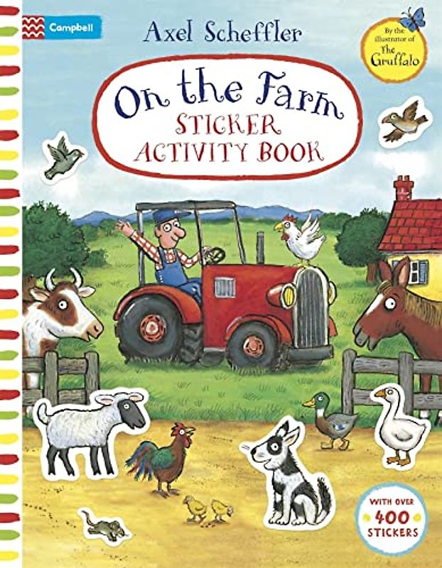 On The Farm Sticker Activity Book (Campbell Axel Scheffler, 17)