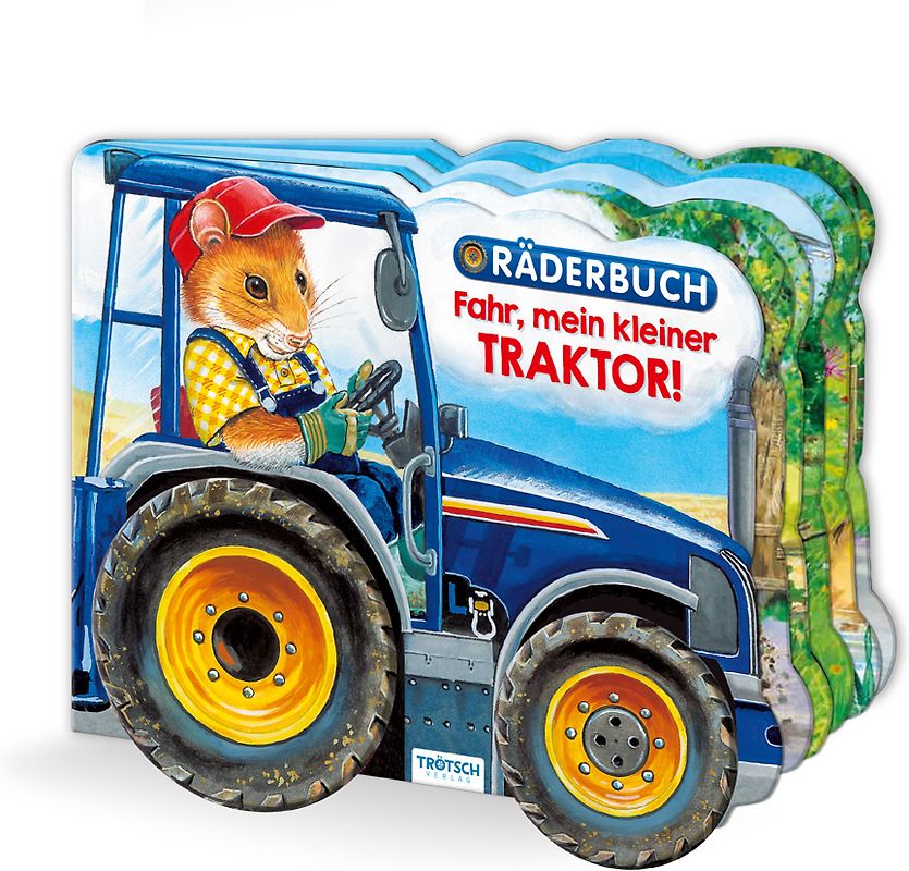 Trötsch Pappenbuch Räderbuch Fahr, mein kleiner Traktor