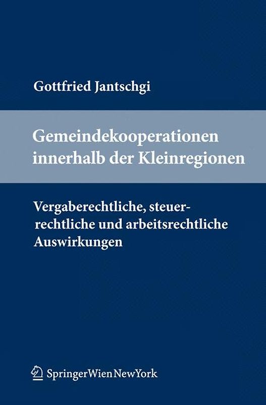 Gemeindekooperationen innerhalb der Kleinregionen