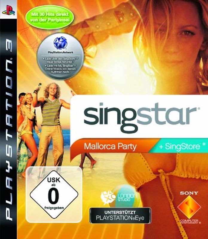 SingStar Mallorca Party (nur Software) PlayStation 3
