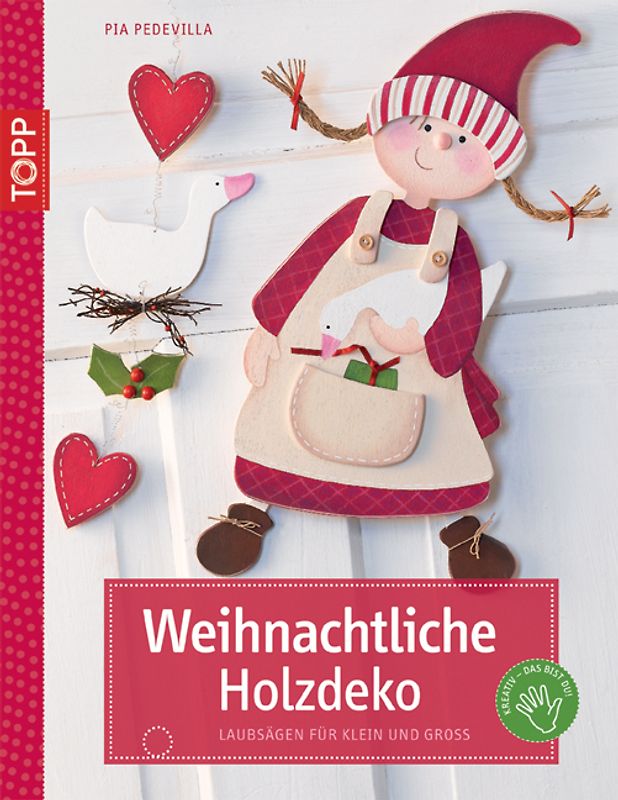 Weihnachtliche Holzdeko