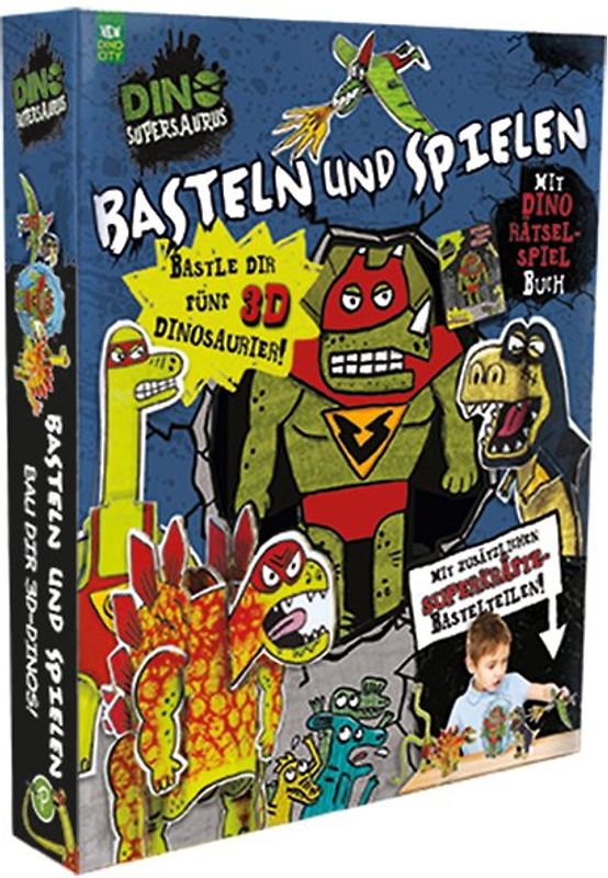 Dino Supersaurier Basteln und Spielen