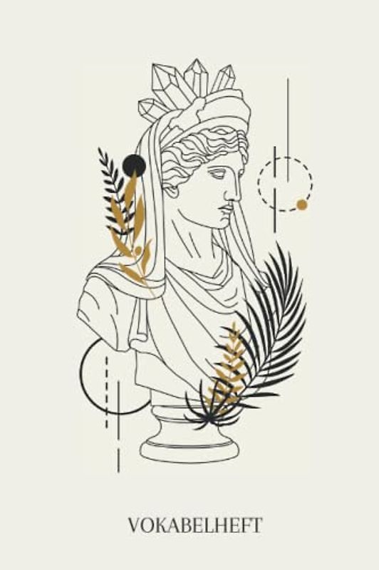 Vokabelheft: Vokabelheft, 60 Seiten mit je 2 Spalten, A5