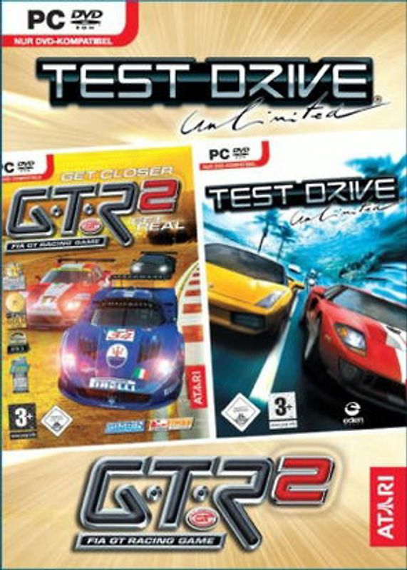 Race Pack: Test Drive Unlimited & GTR 2 PC Spiele