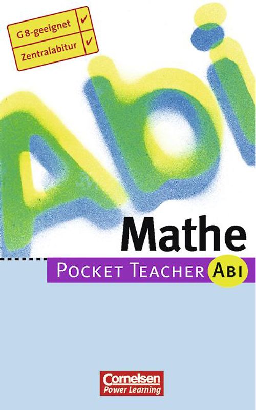 Pocket Teacher Abi. Sekundarstufe II - Bisherige Ausgabe (mit Umschlagklappen) / Mathematik