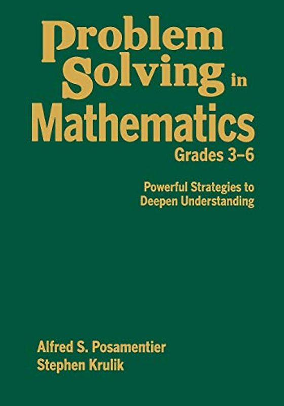 Problem Solving in Mathematics, Grades 3-6