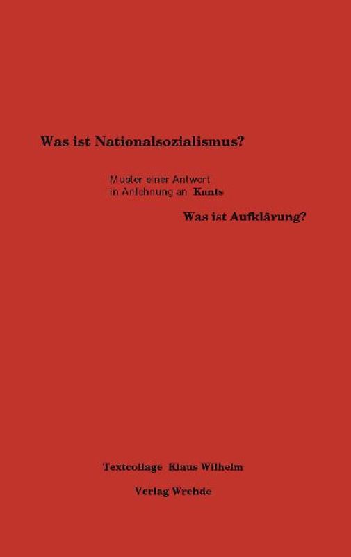 Was ist Nationalsozialismus?