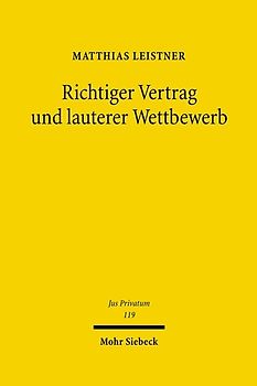 Richtiger Vertrag und lauterer Wettbewerb