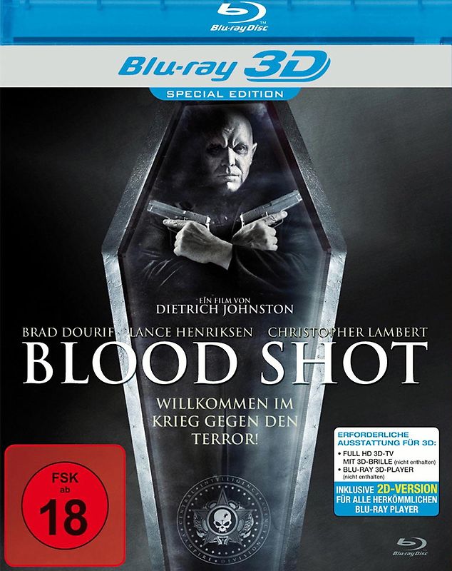 Blood Shot 3D 3D Blu-ray Disc