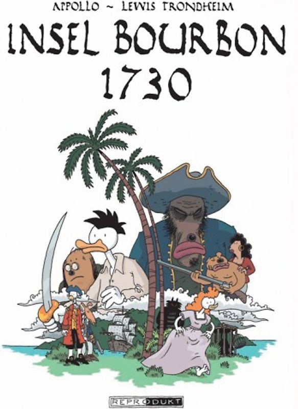 Die Inseld Bourbon 1730