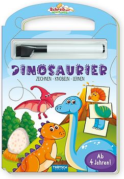 Trötsch Pappenbuch Schreib und wisch weg Pappenbuch Dinosaurier