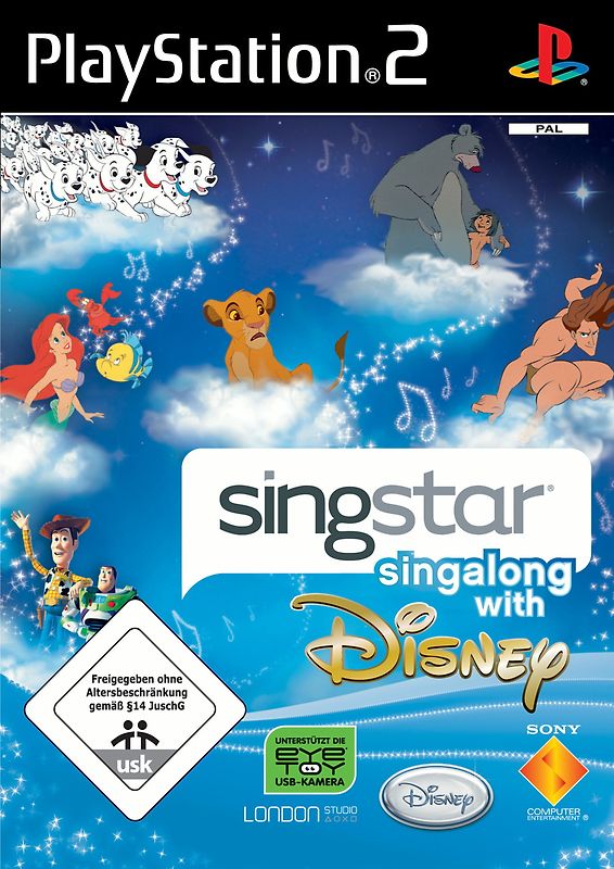 SingStar: Singalong with Disney [nur Software] PlayStation 2