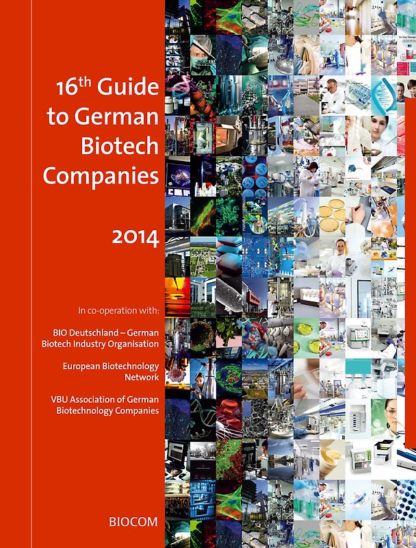 16th Guide to German Biotech Companies 2014