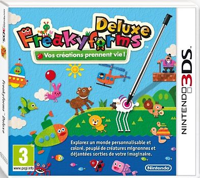 Freakyforms Deluxe [Französisch Import] (Deutsch-Spiel) Nintendo 3DS