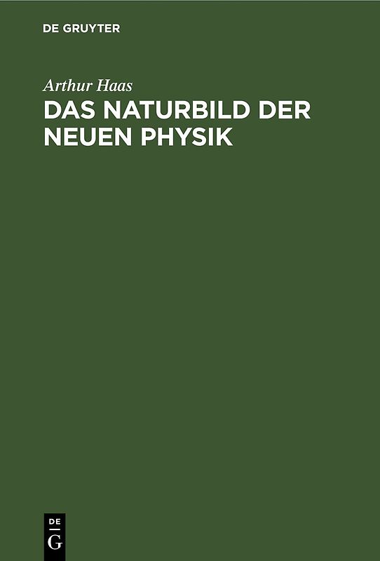 Das Naturbild der neuen Physik
