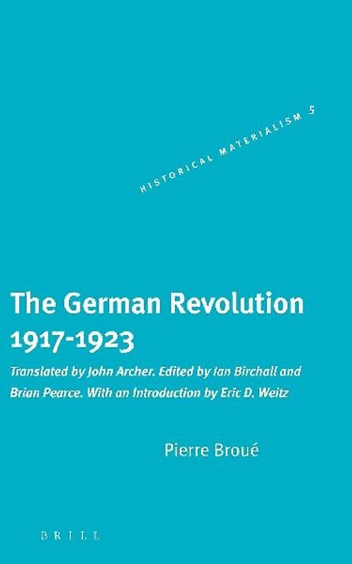 The German Revolution, 1917-1923