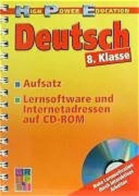 Deutsch 8. Klasse, Aufsatz