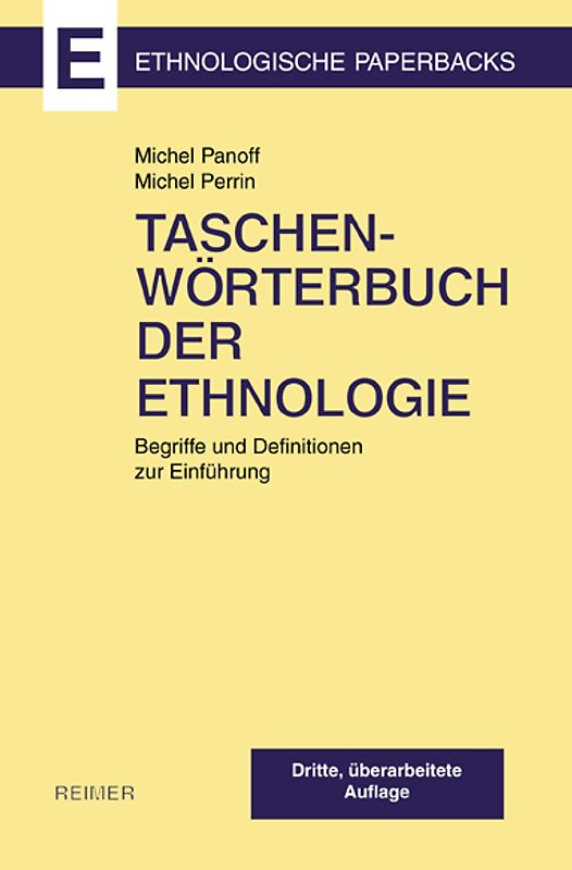 Taschenwörterbuch der Ethnologie
